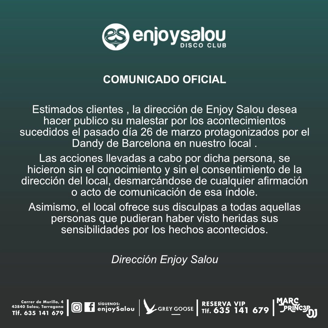 enjoy Comunicado oficial de la direccion de Enjoy S enjoy Comunicado oficialde la dirección de Enjoy S...