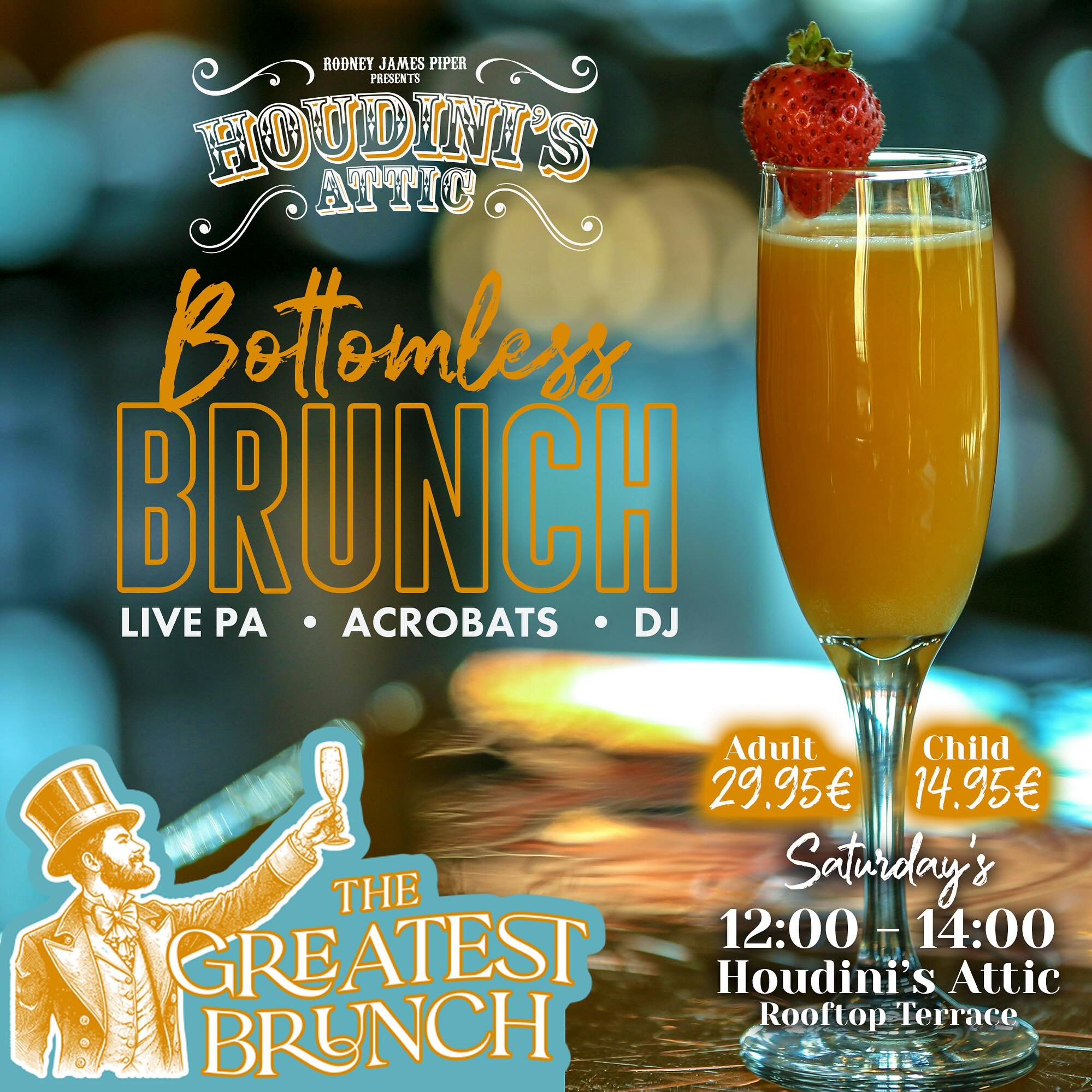 houseofillusion THE GREATEST BRUNCH…BRAND NEW FOR 2024 Comi ...