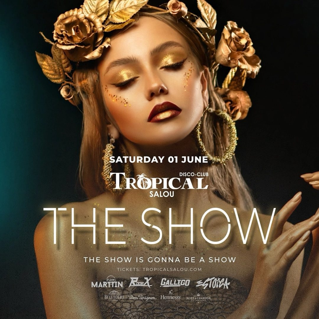 tropical ¡ESTE FINDE TE TOCAA THE SHOW ven y sient tropical ¡ESTE FINDE TE TOCAA! “THE SHOW”, ven y sient...