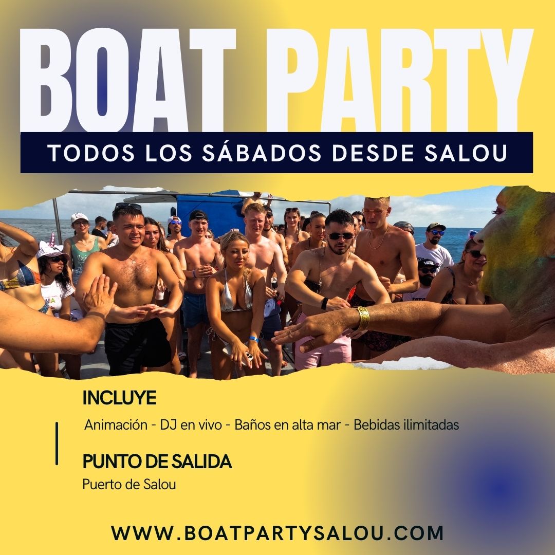 Boat Party Salou Todos los sabados desde Salou Incluye animac Boat Party Salou Todos los sábados desde Salou Incluye animac...